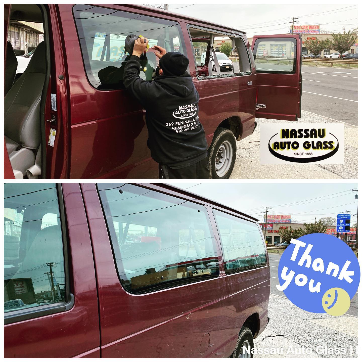 Nassau Auto Glass Services: Before & After Picture 10