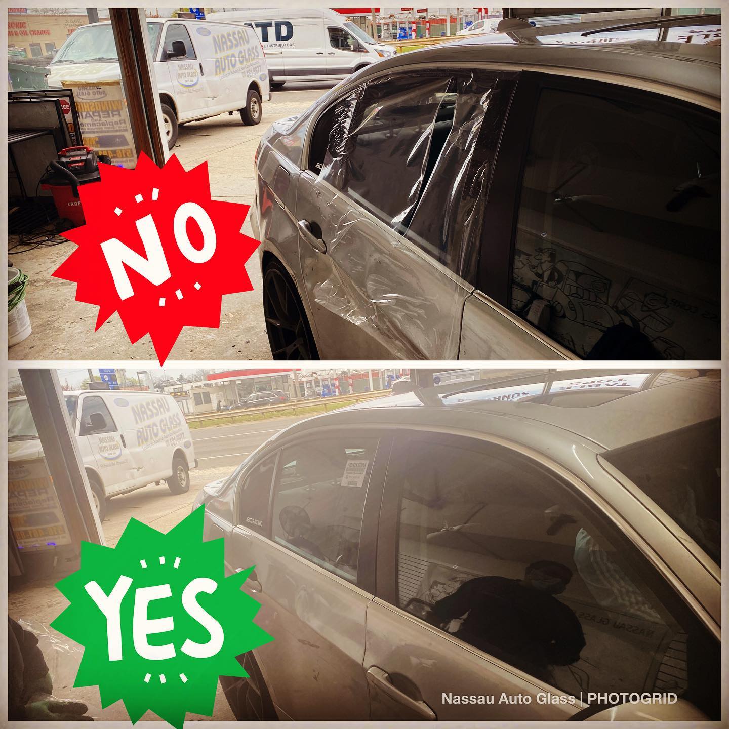 Nassau Auto Glass Services: Before & After Picture 12