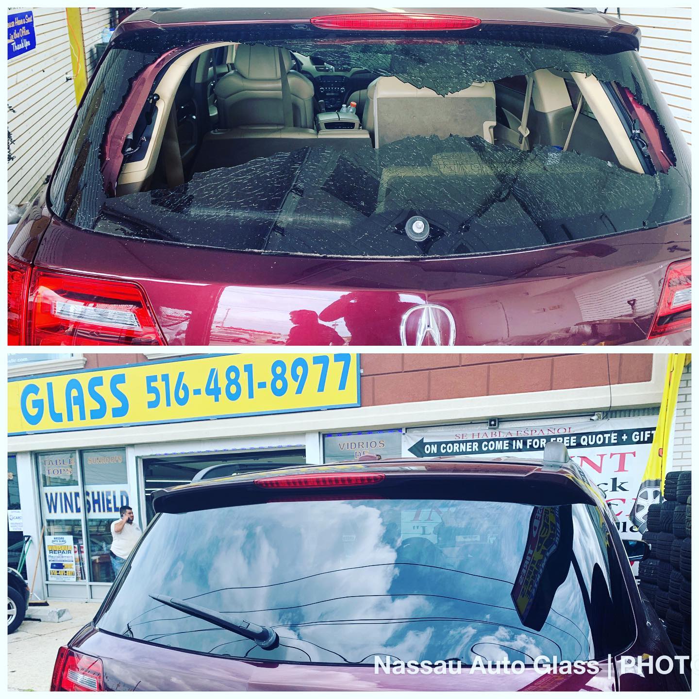 Nassau Auto Glass Services: Before & After Picture 15